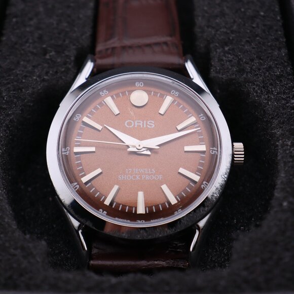 Oris Vintage Swiss 17 Jewels Hand-Wound Mechanical Men's Watch  - FREE SHIPPING - Picture 12 of 12